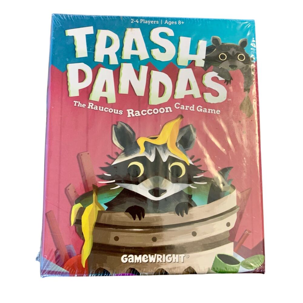 Trash Pandas Raucous Raccoon Card Game Gamewright NEW SEALED